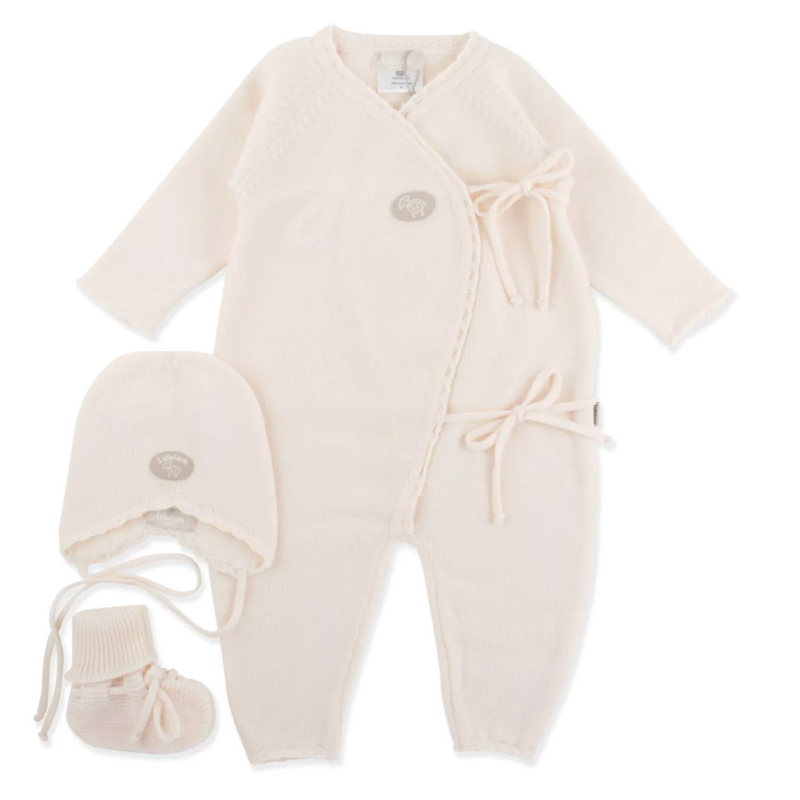 Lillelam 100% Merino Hentesett (Homeset) - White | Little Mino