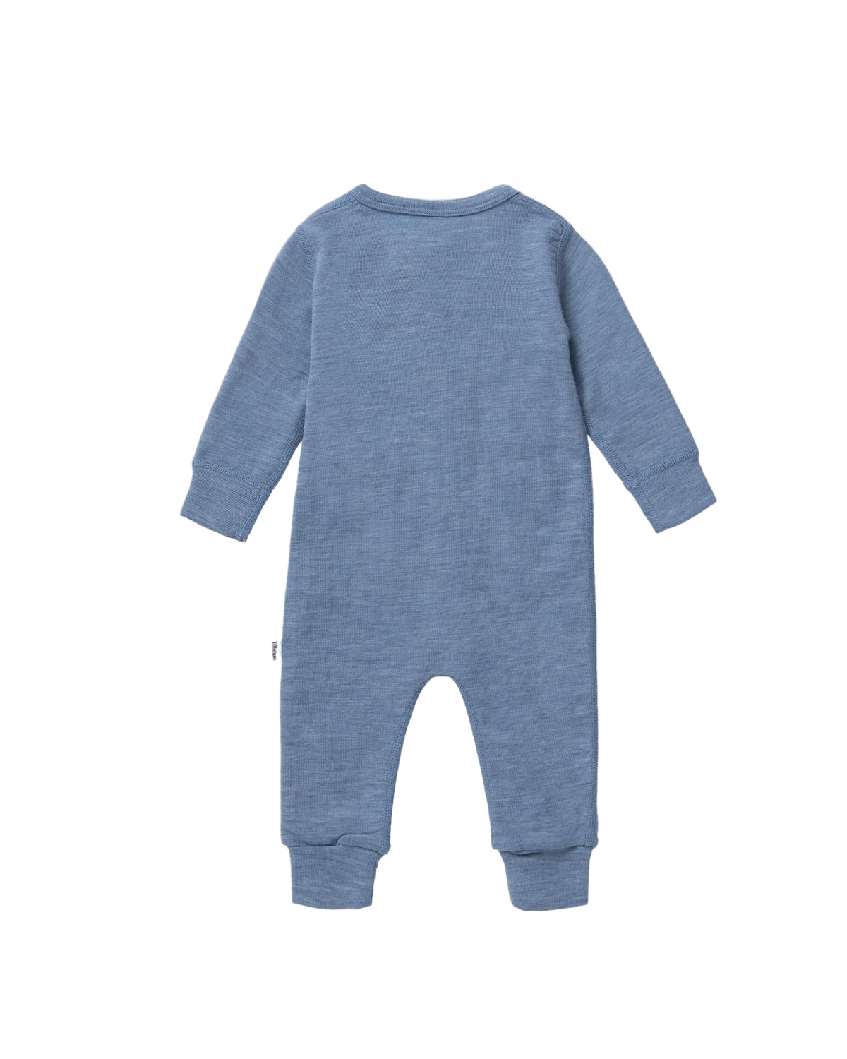 Lillelam 100% Merino Wool Pyjamas - Blue | Little Mino