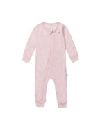 Lillelam 100% Merino Wool Pyjamas - Sky Pink | Little Mino