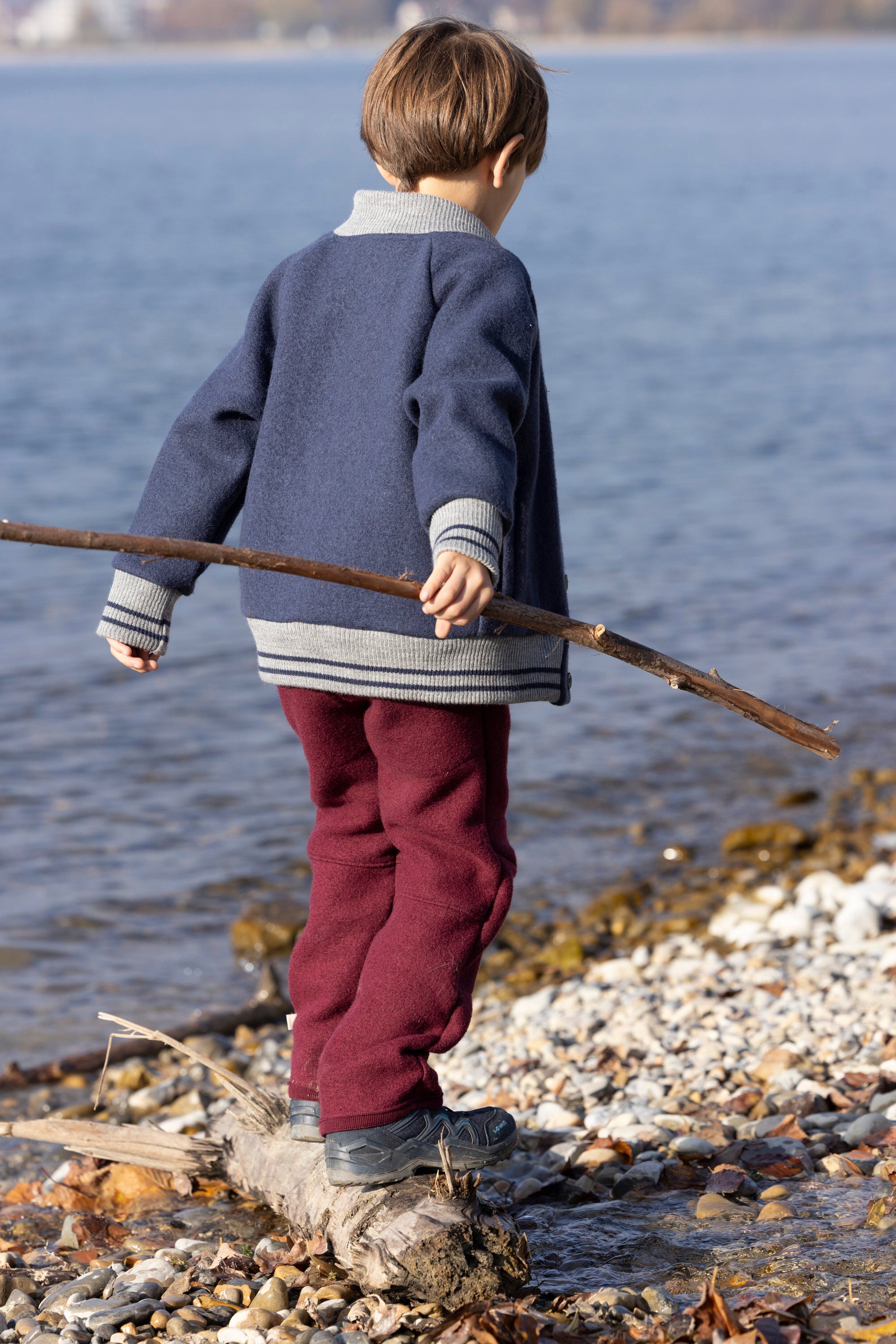 Disana College Jacket Blue | Little Mino