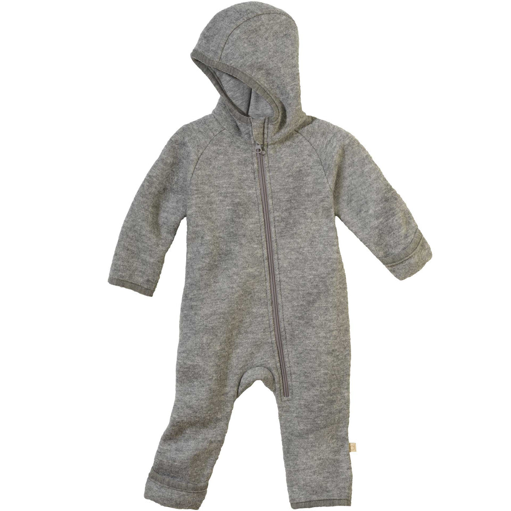 The Disana Heritage Suit (Zip Overall) Gray | Little Mino