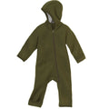 The Disana Heritage Baby Bunting Suit (Zip Overall) Green | Little Mino