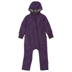 The Disana Heritage Baby Bunting Suit (Zip Overall) Purple | Little Mino