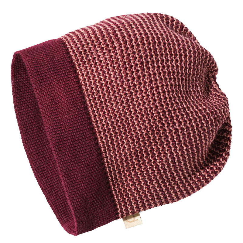 Disana Knitted Heritage Beanie Red | Little Mino