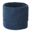 Disana Organic Merino Wool Melange Tube Scarf - Blue | Little Mino