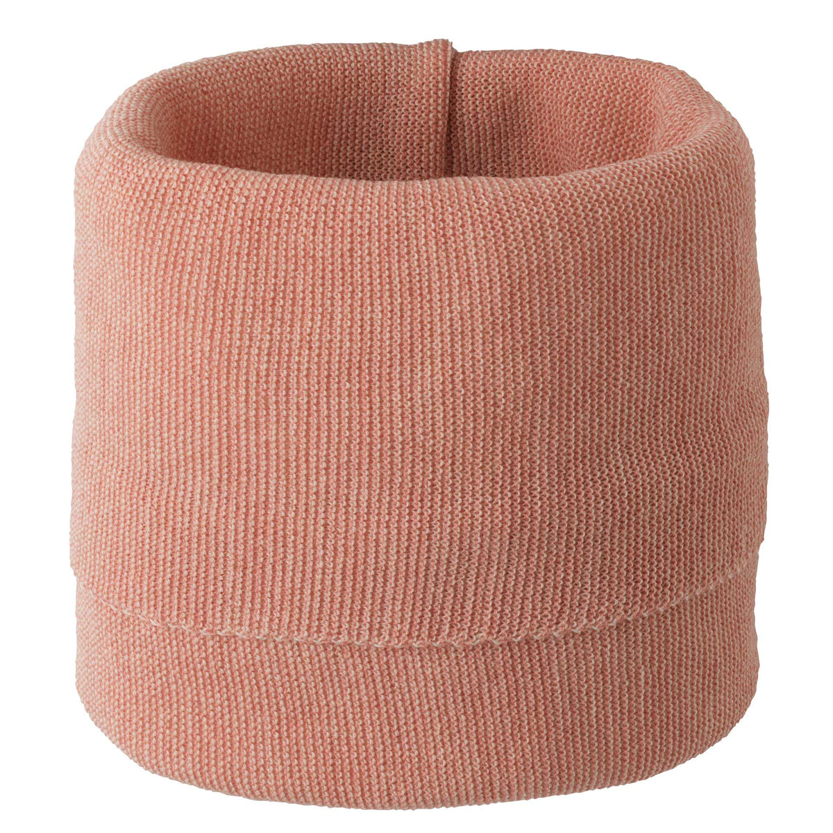 Disana Organic Merino Wool Melange Tube Scarf - Pink | Little Mino