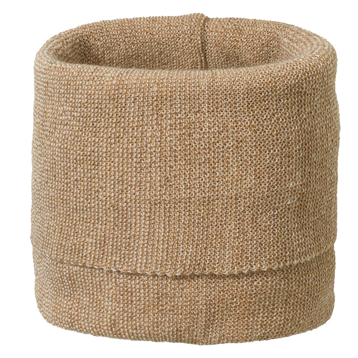 Disana Organic Merino Wool Melange Tube Scarf - Camel | Little Mino