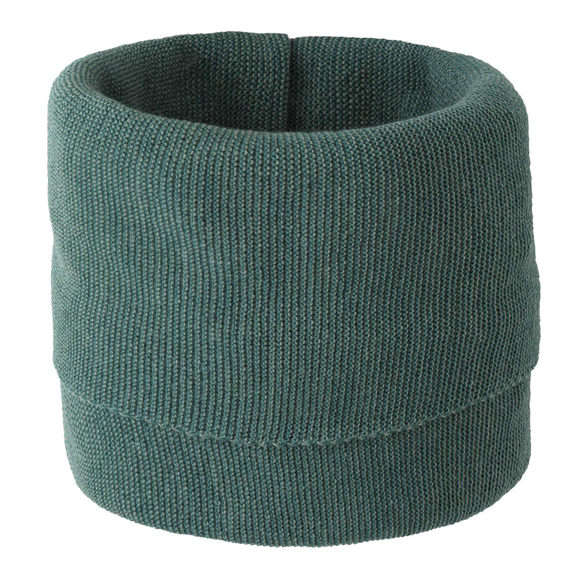 Disana Organic Merino Wool Melange Tube Scarf - Teal | Little Mino