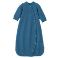 Disana Organic Merino Wool Long-Sleeve Knitted Sleeping Bag - Blue | Little Mino