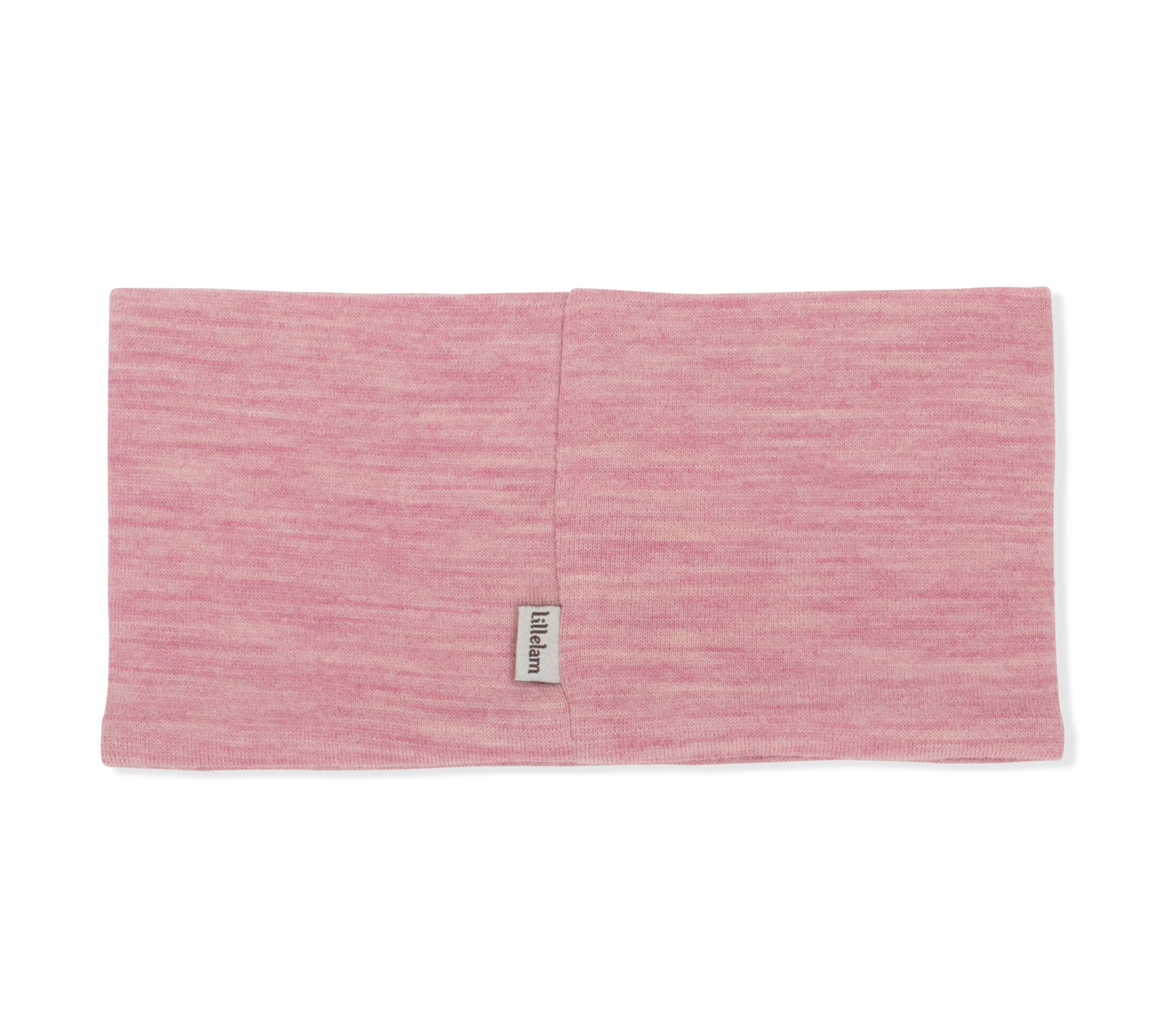 Lillelam Active Headband Pink 100% Merino