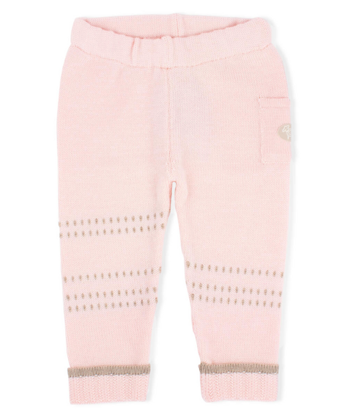 Lillelam Trousers classic 100% Merino Baby Pink | Little Mino Ottawa