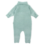Lillelam Babysuit Classic - 100% Merino Wool Sea Green | Little Mino