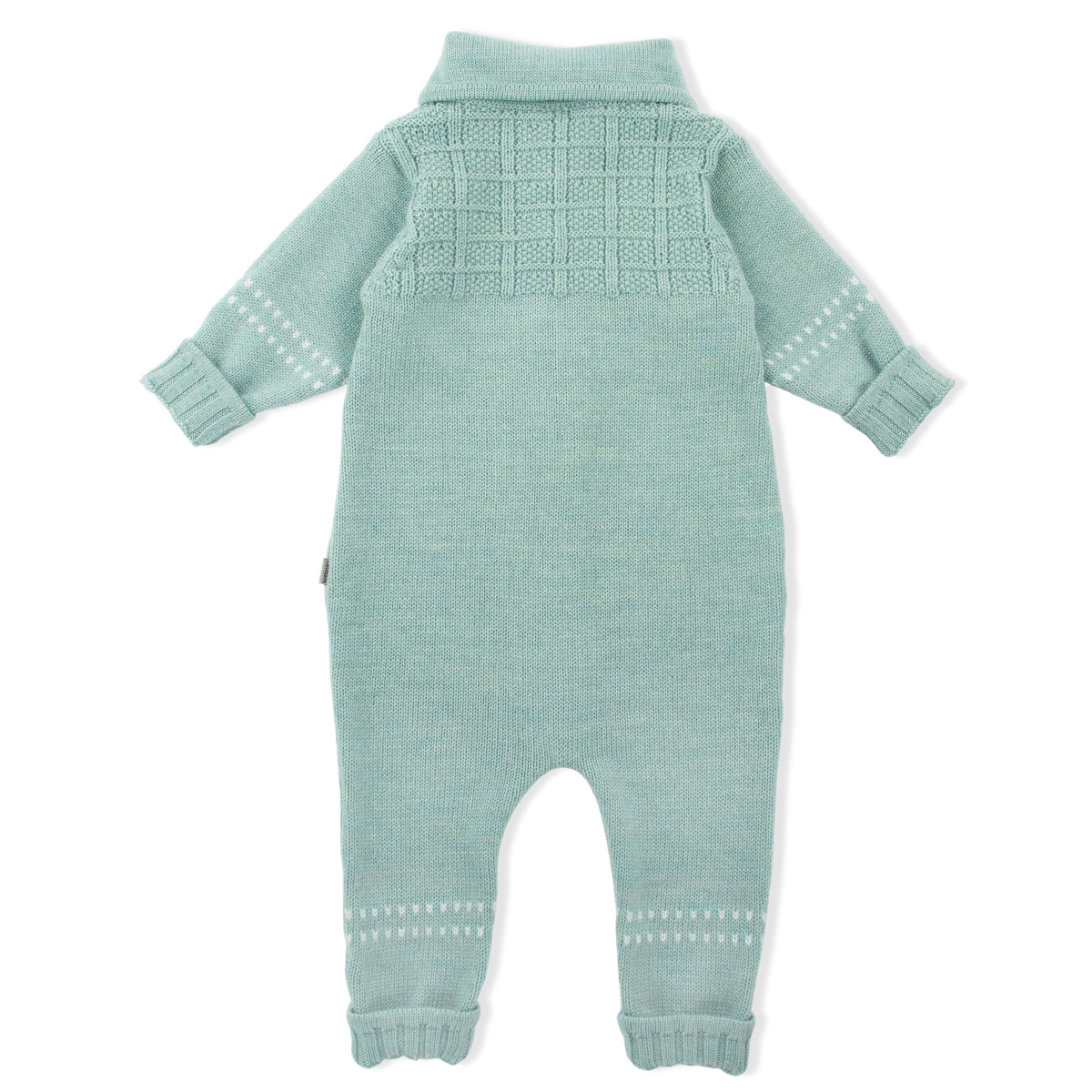 Lillelam Babysuit Classic - 100% Merino Wool Sea Green | Little Mino