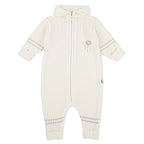 Lillelam Babysuit Classic - 100% Merino Wool White| Little Mino