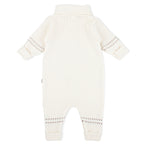 Lillelam Babysuit Classic - 100% Merino Wool White| Little Mino