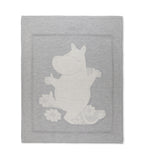 Lillelam Blanket Moomin 100% Merino Gray | Little Mino