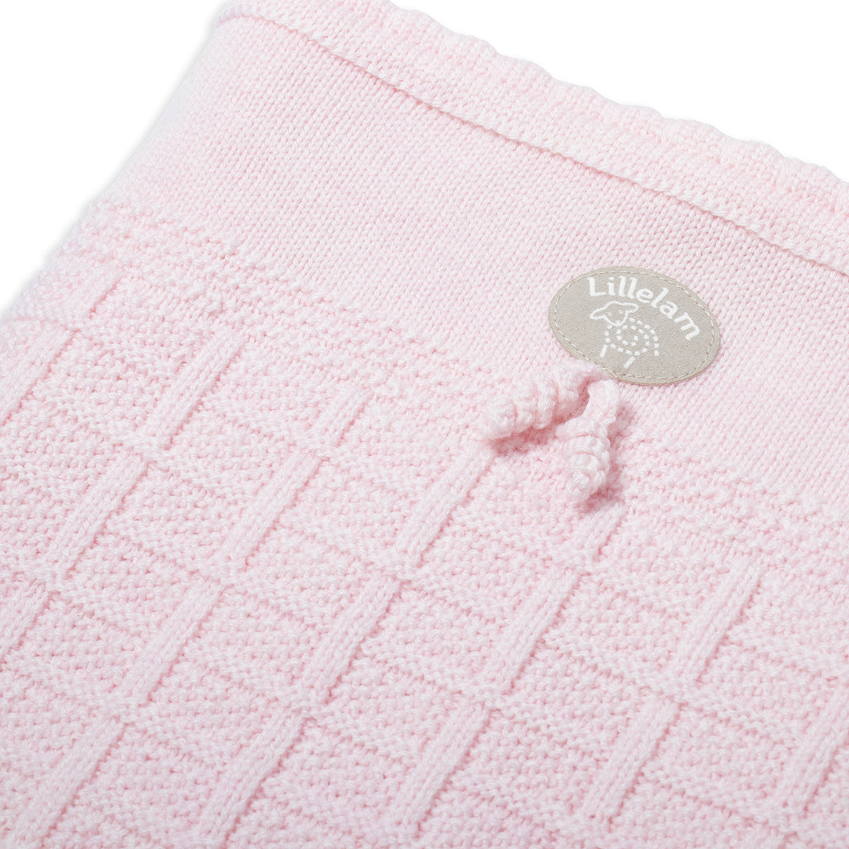 Lillelam 100%Merino Wool Classic Blanket - Pink | Little Mino