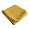Esencia Cozy Blanket - 100% Alpaca Fiber Yellow, Amber | Little Mino