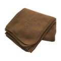 Esencia Cozy Blanket - 100% Alpaca Fiber Camel | Little Mino
