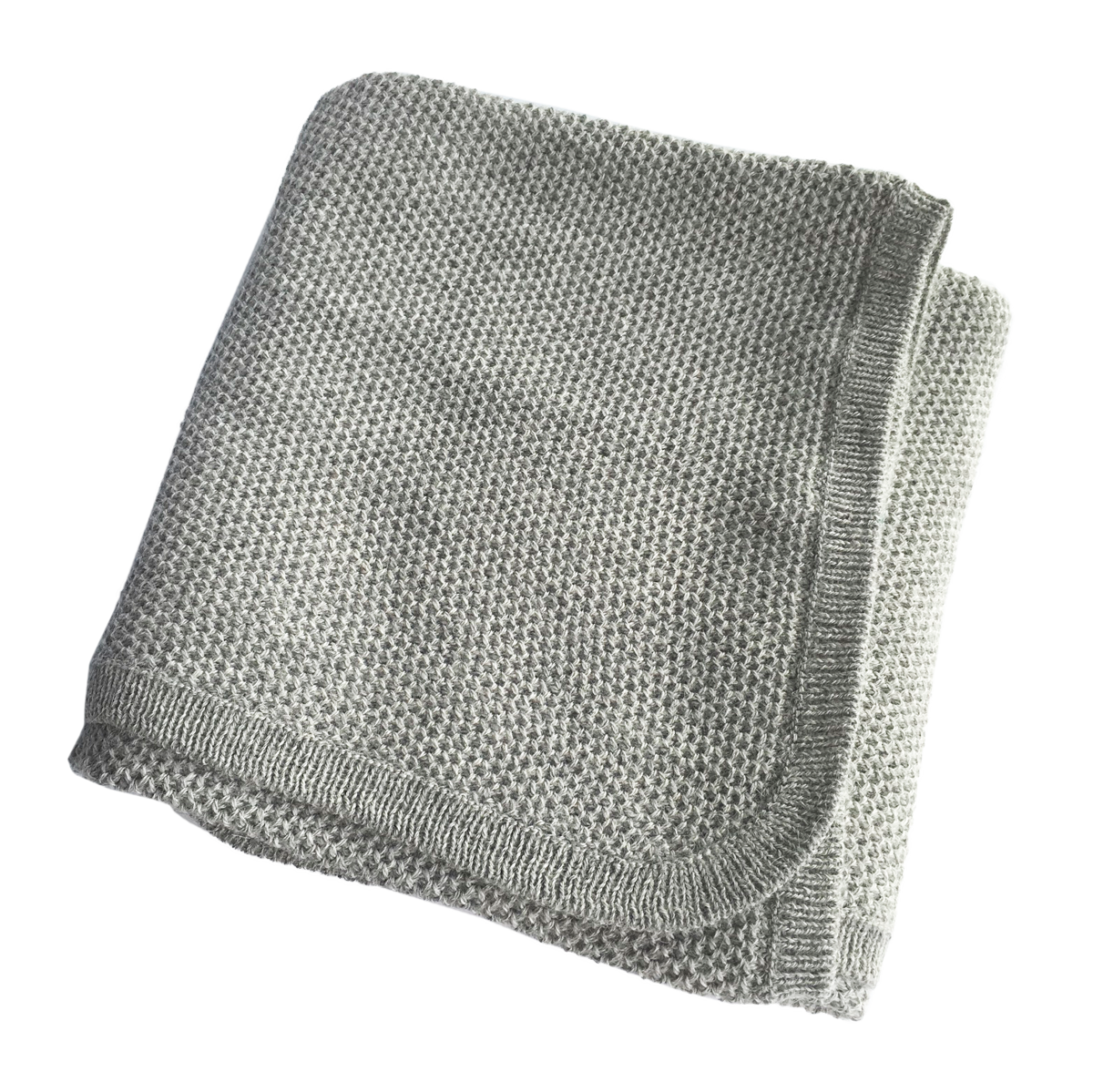 Esencia Cozy Blanket - 100% Alpaca Fiber Dove | Little Mino