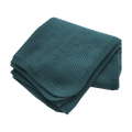 Esencia Cozy Blanket - 100% Alpaca Fiber Teal | Little Mino