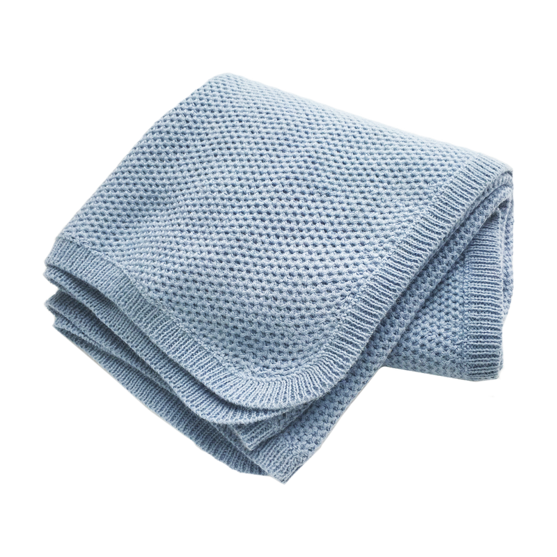 Esencia Cozy Blanket - 100% Alpaca Fiber Water | Little Mino