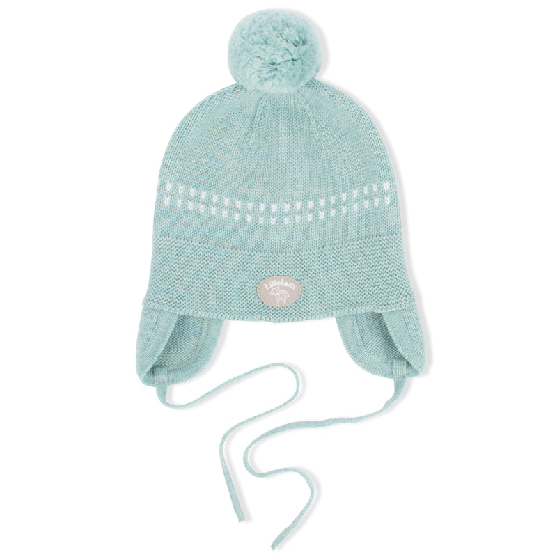 Lillelam Baby Hat Classic - Sea Green | Little Mino