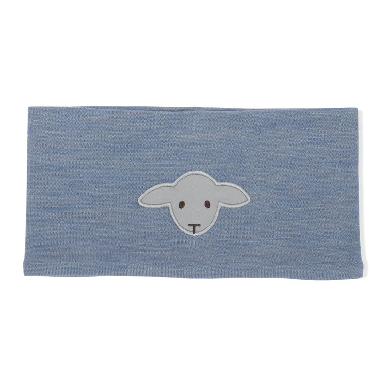 Lillelam Active Headband Blue 100% Merino