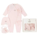 Lillelam 100% Merino Hentesett (Homeset) - Pink | Little Mino