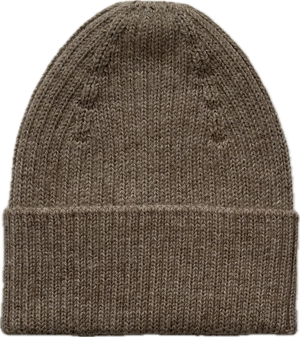 Esencia Alpaca Beanie Hat - 100% Alpaca Fiber Pebble | Little Mino