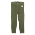 Lillelam 100% Merino Classic Rib Trousers - Olive Green | Little Mino