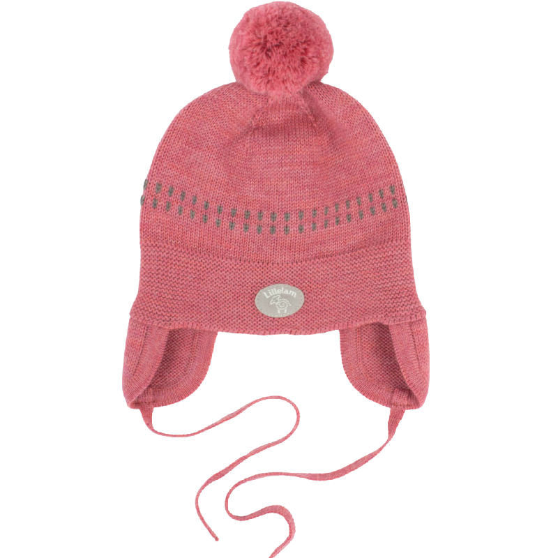 Lillelam Baby Hat Classic - Cerise | Little Mino