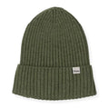 Lillelam 100% Merino Ribbed Beanie - Olive Green | Little Mino (Copy)