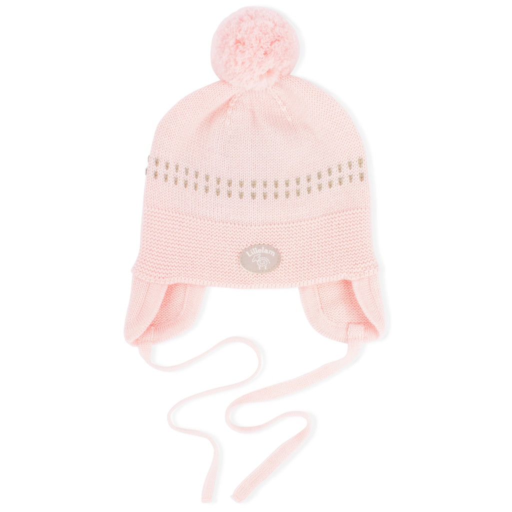 Lillelam Baby Hat Classic - Sky Pink | Little Mino