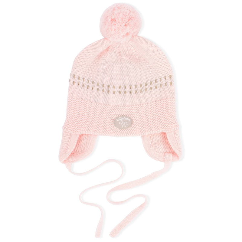 Lillelam Baby Hat Classic - Sky Pink | Little Mino
