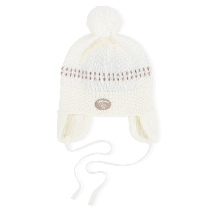 Lillelam Baby Hat Classic - White | Little Mino