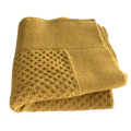 Esencia Maya Blanket - 100% Alpaca Fiber Yellow, Amber | Little Mino