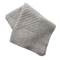 Esencia Maya Blanket - 100% Alpaca Fiber Dove | Little Mino