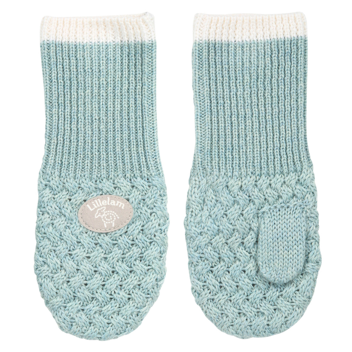 Lillelam Mittens Classic - Sea green | Little Mino