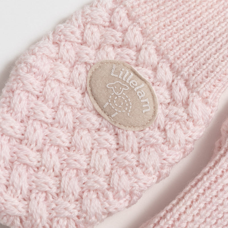 Lillelam Mittens Classic - Pink | Little Mino alternate view