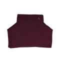 Esencia Mondo Collar - 100% Alpaca Fiber Red Plum | Little Mino