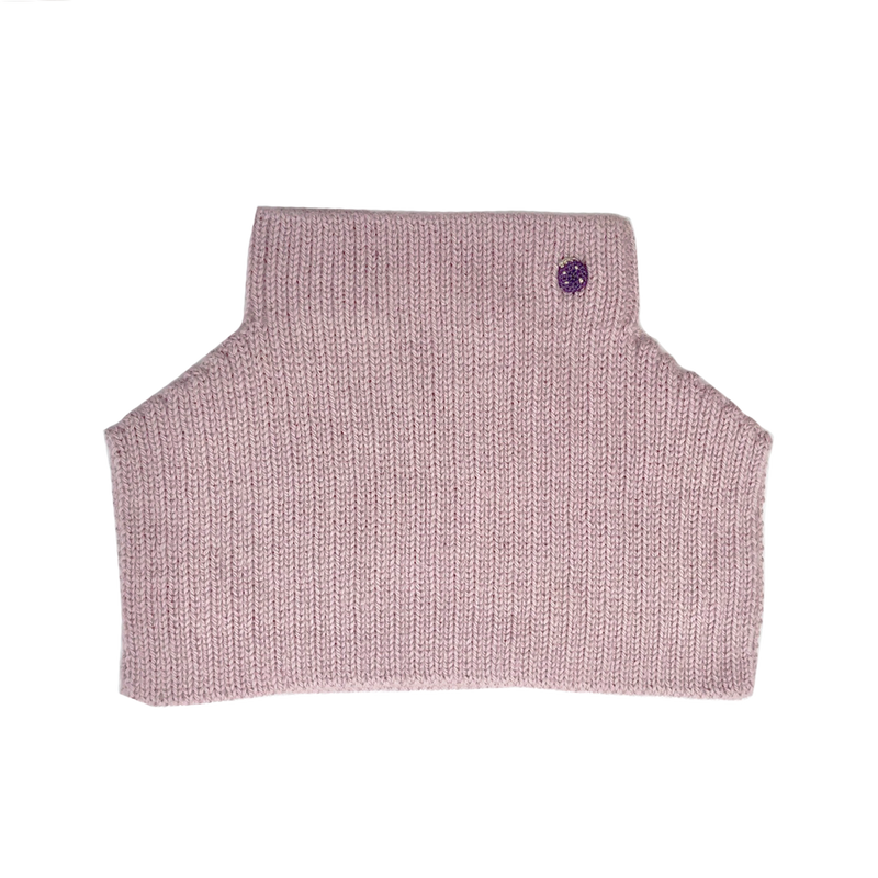 Esencia Mondo Collar - 100% Alpaca Fiber Rosa Lillac | Little Mino