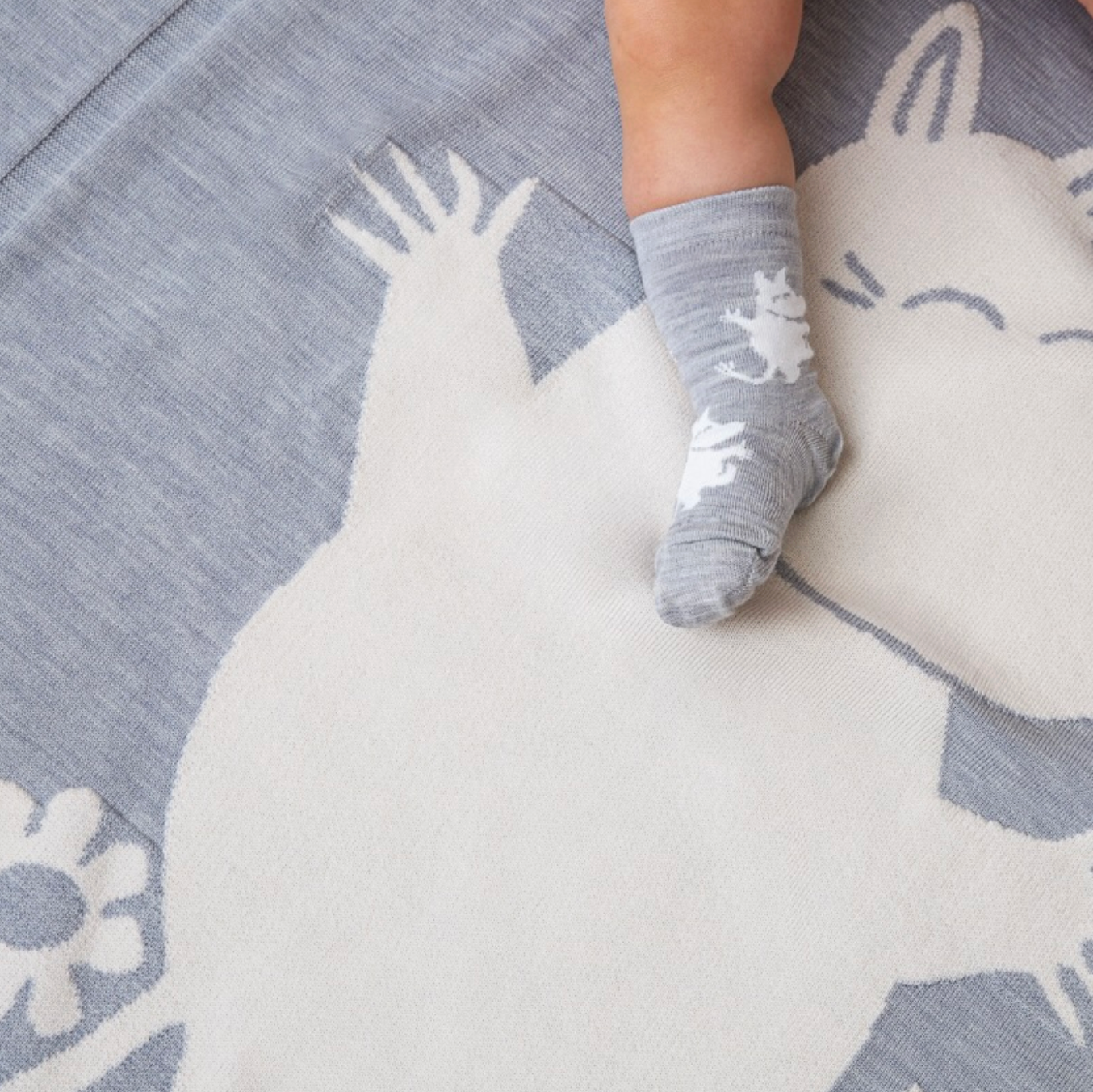 Baby blue blanket
moomin