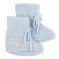 Lillelam Classic Baby Booties Blue | Little Mino