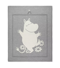 Lillelam Blanket Moomin 100% Merino Gray | Little Mino