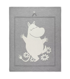 Lillelam Blanket Moomin 100% Merino Gray | Little Mino