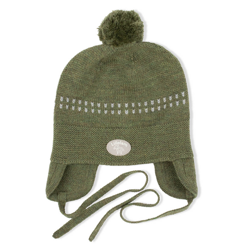 Lillelam Baby Hat Classic - Green | Little Mino