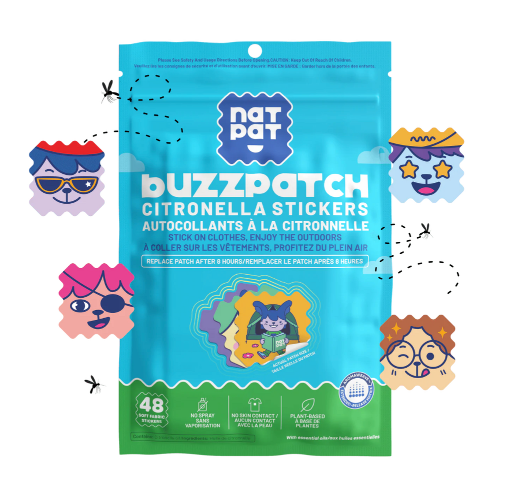 Natural Mosquito Repellent Patches for Kids  | Little Mino