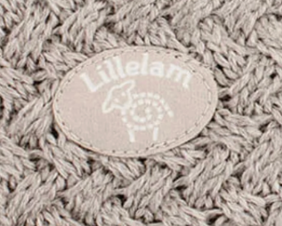 lillelam, knitting texture, beige