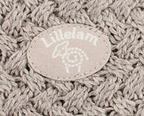 lillelam, knitting texture, beige